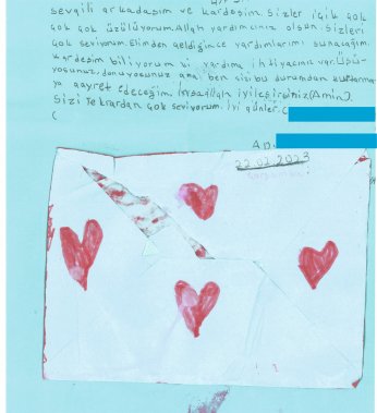 Belgesini masamızda saklayacağız 