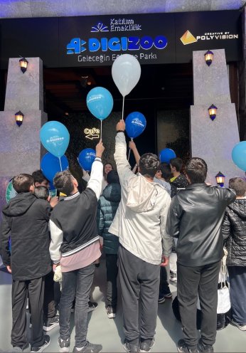 DigiZoo devlet korumasındaki çocukları ağırladı