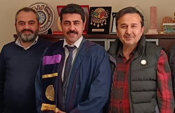 Murat Dağ şimdi Türkçenin doktoru 