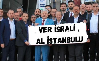 Ver İsrail’i. Güldür emekliyi. Al İstanbul’u