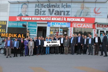 Ver İsrail’i. Güldür emekliyi. Al İstanbul’u