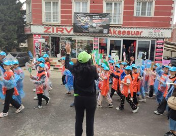 Beylikbağı’nda sıfır atık için yürüdüler