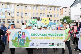 Beylikbağı’nda sıfır atık için yürüdüler
