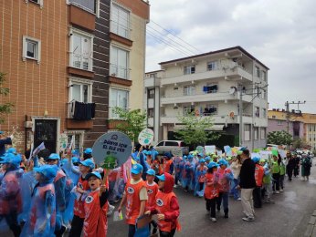 Beylikbağı’nda sıfır atık için yürüdüler