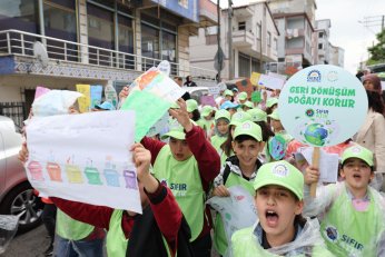 Beylikbağı’nda sıfır atık için yürüdüler