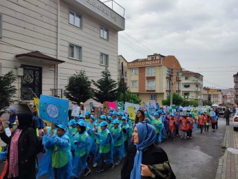 Beylikbağı’nda sıfır atık için yürüdüler