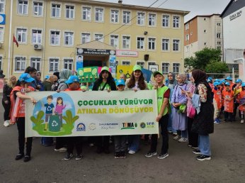 Beylikbağı’nda sıfır atık için yürüdüler