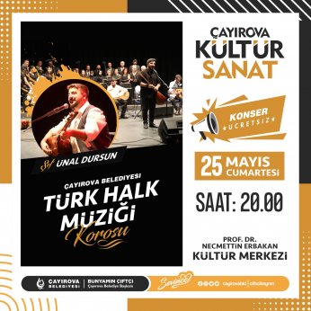 Gebze ve Çayırova’da eş zamanlı şarkı türkü şöleni