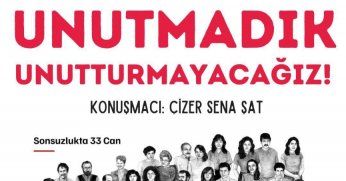 Sivas’ta hayatını kaybedenler anılıyor 