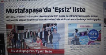 CHP Gebze Paşa’da “yine eskisi gibi!”