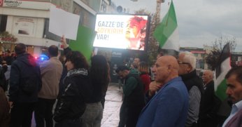 Halkın yanında emperyalizmin karşısındayız