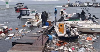 Eskihisar Eskihisar olalı böyle afet görmedi