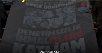 İş Cinayetleri protesto ediliyor