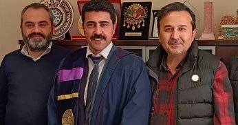 Murat Dağ şimdi Türkçenin doktoru 