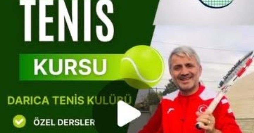 Darıca Tenis’te yaz indirimli kurs 