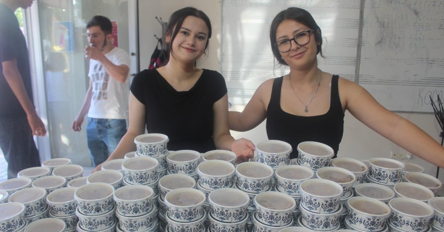 Pir Sultan'da aşure Alevi, Dürzi ve  Hristiyanlar için kaynadı 