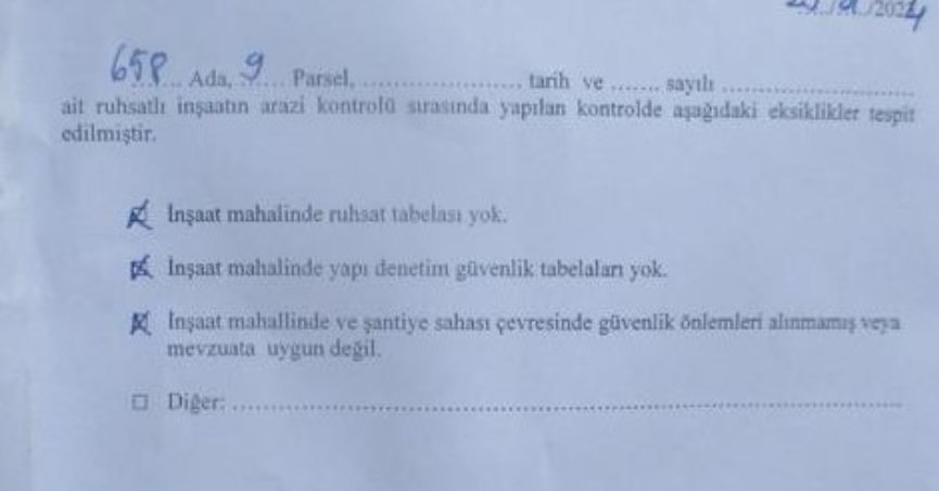 Ceza kesilmedi. Rutin uyarıldı