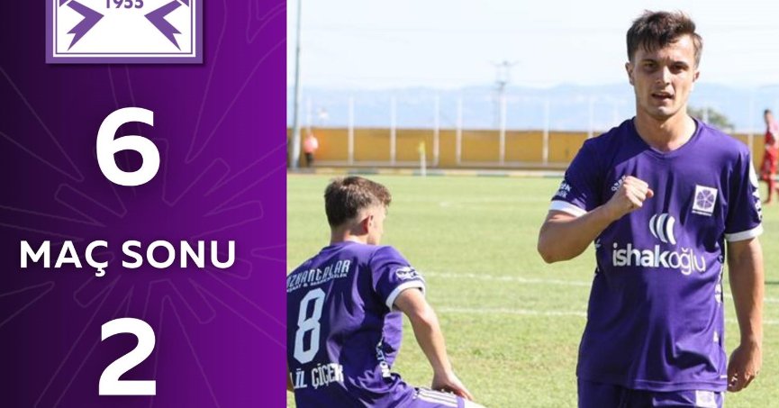 Kupada kastık kavurduk: 6-2 