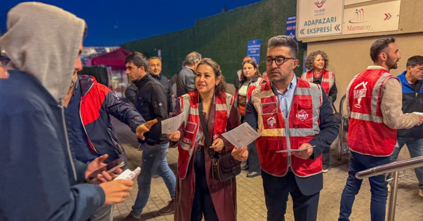 12 ilçede seher vakti eş zamanlı propaganda 