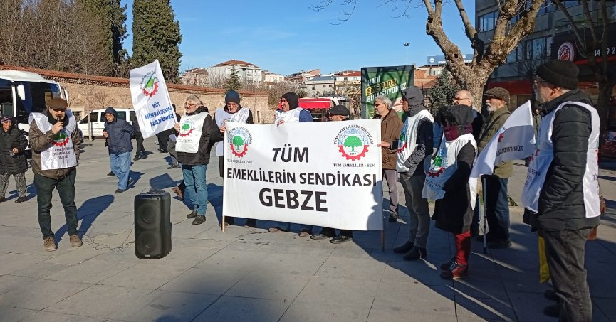 TBMM’deki oturma eylemine Gebze’den destek