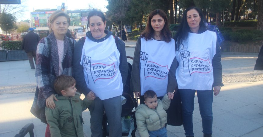 Gebze Kadın Dayanışma Komitelerinden ilk eylem