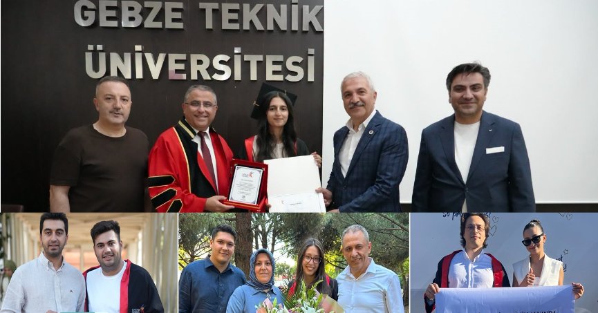 GTÜ’de her yer tören alanı