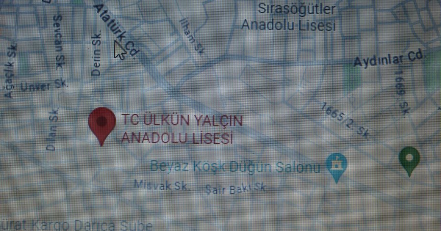 Ülkün Yalçın’a giden  yola üst geçit istedi