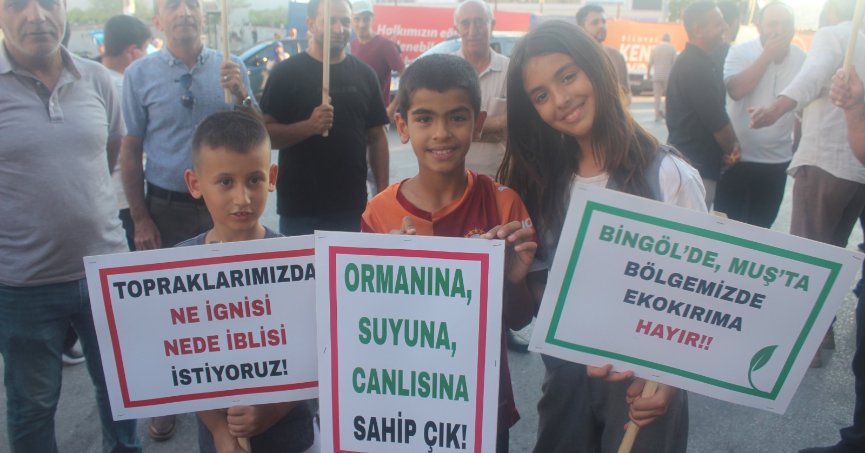 Bitki ve su yok olacak.  Kanser patlayacak