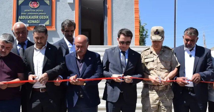 Şehit Gedik’in adı Şenkaya'da yaşayacak