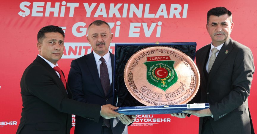 Gebze’de şehit aileleri ve gazilere yeni mekan