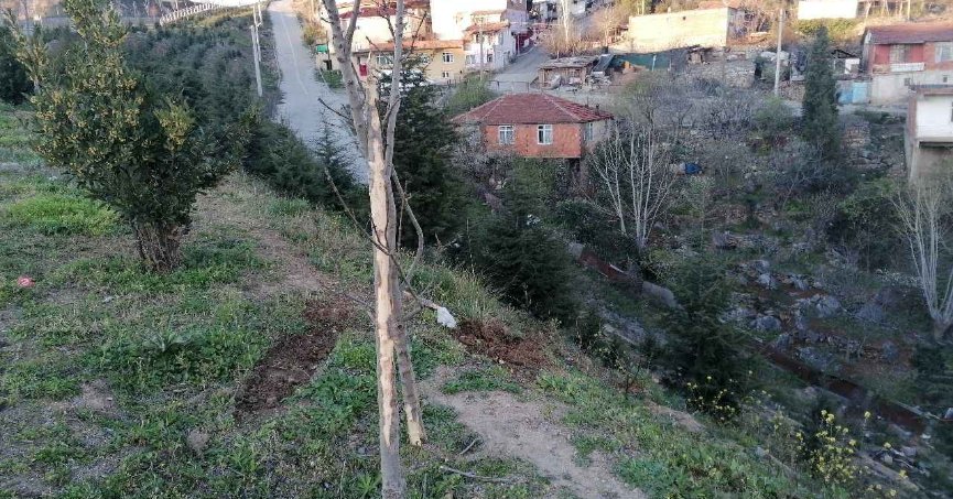 Mevlana’da iki gecekondu topun ağzında