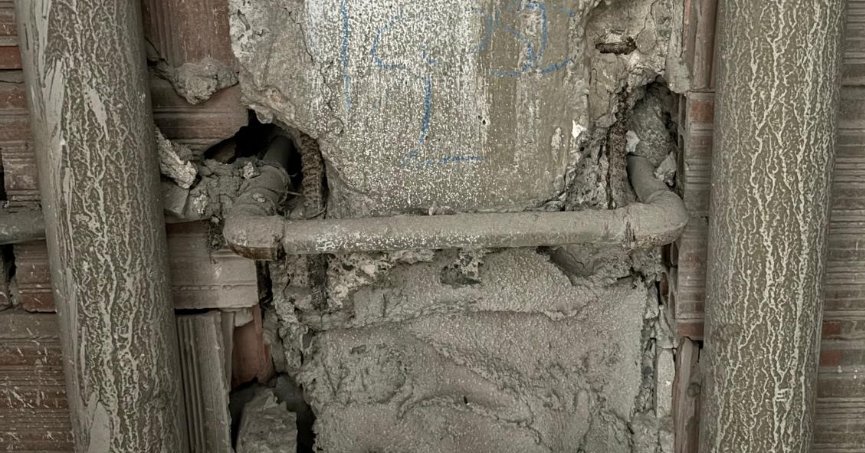 Dökülen öğrenci yurdu için İMO Gebze devrede