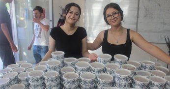 Pir Sultan'da aşure Alevi, Dürzi ve  Hristiyanlar için kaynadı 