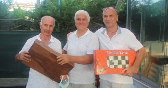 İlk üçe kupa, tavla. Herkese  en iyi su 