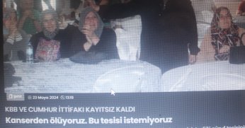 Büyük “göz” olmaz “akın” olur deyince