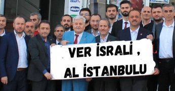 Ver İsrail’i. Güldür emekliyi. Al İstanbul’u