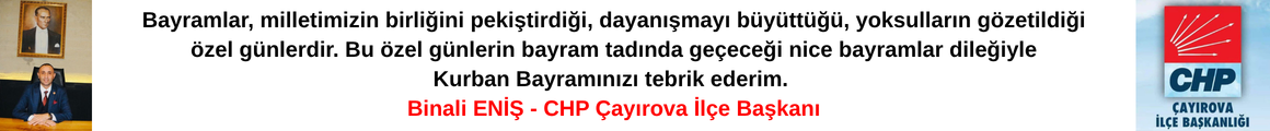 CHP Çayırova İlçe 